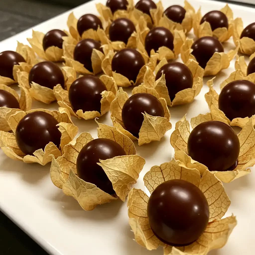 Receita de Bombons de Physalis