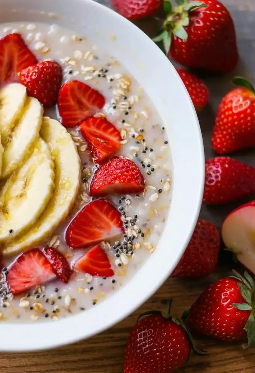 Receita de Bowl de Aveia com Frutas
