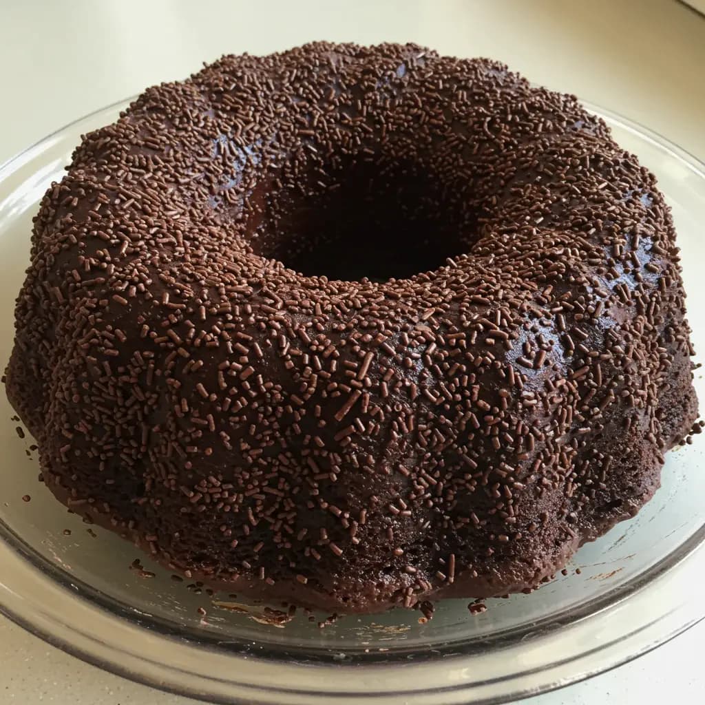 Receita de Brigadeirão cremoso