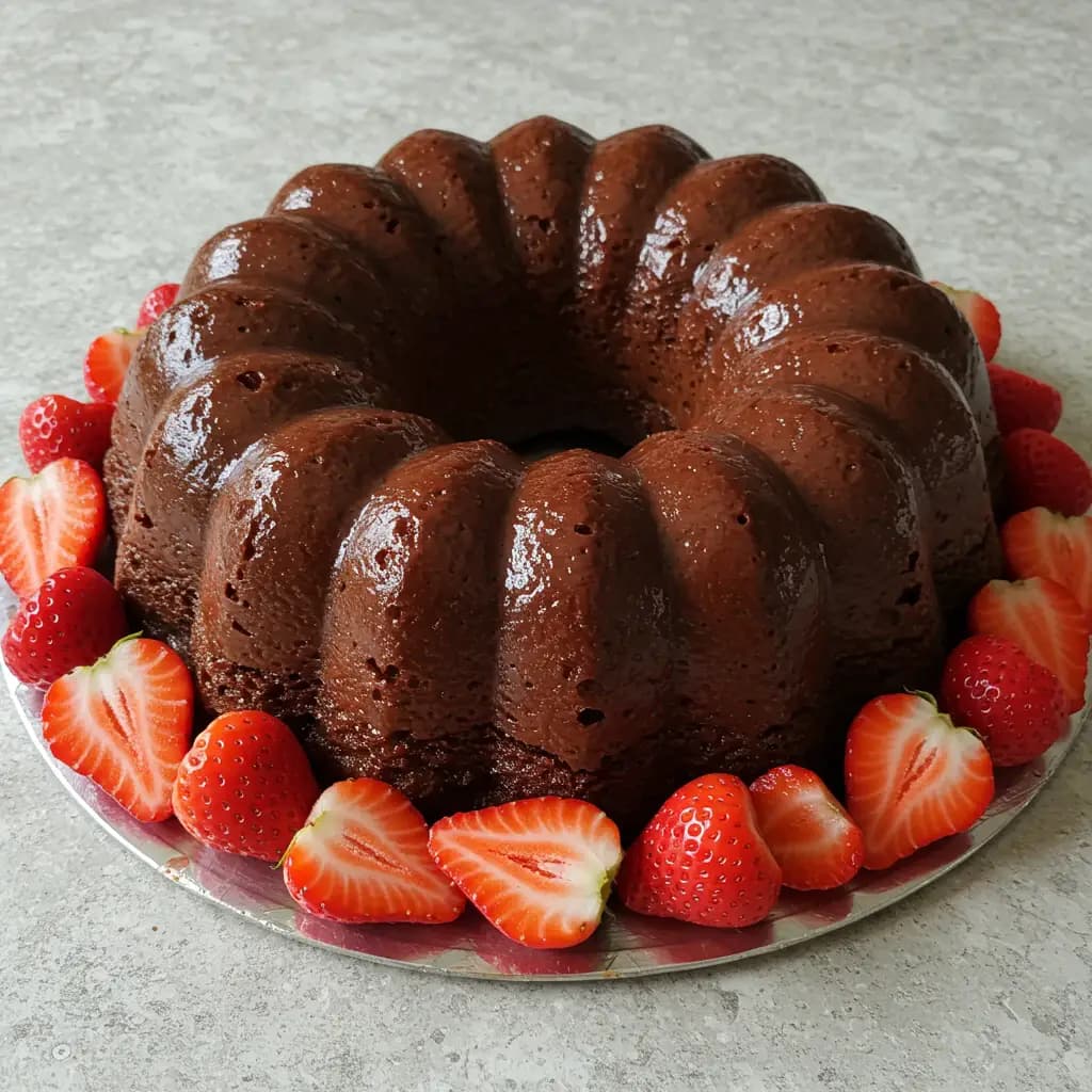 Receita de Brigadeirão Cremoso
