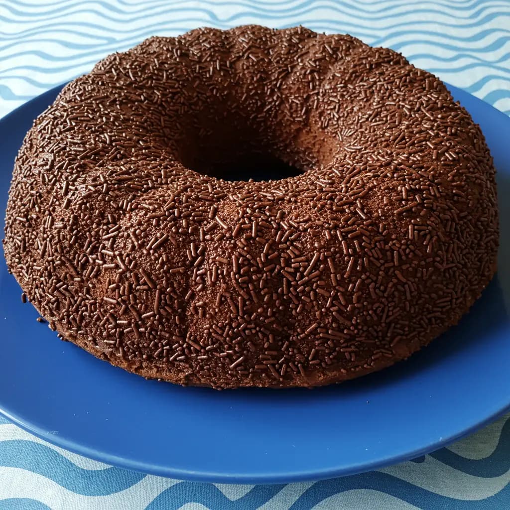 Receita de Brigadeirão Cremoso