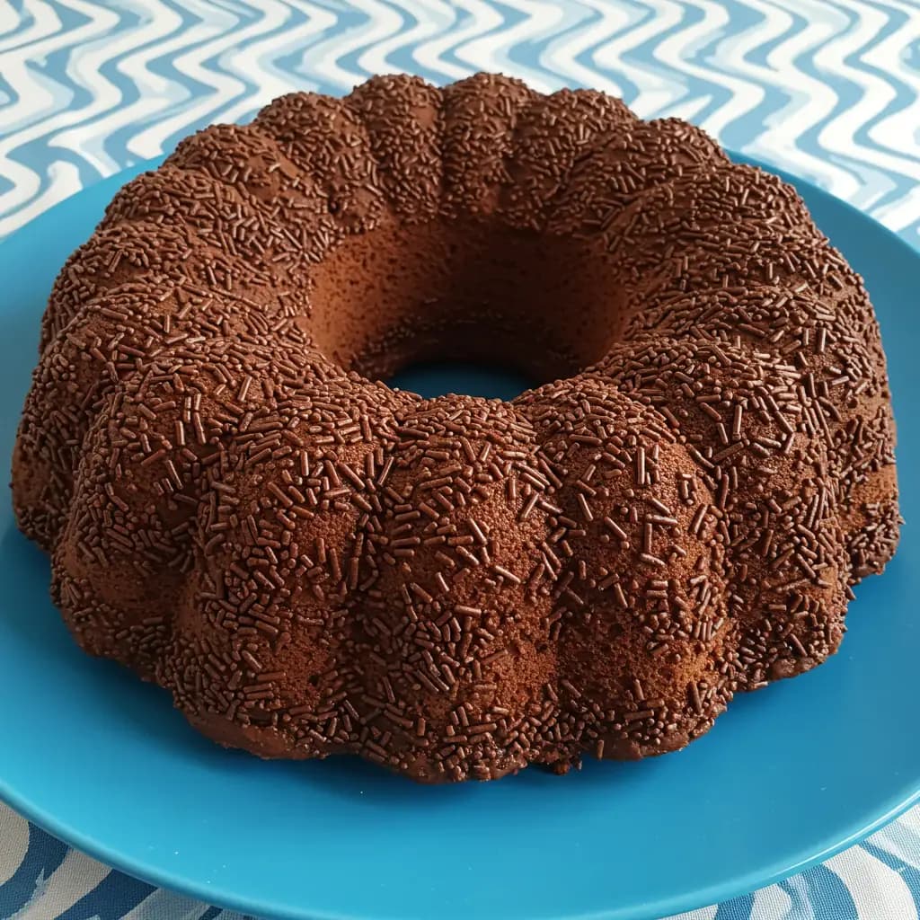 Receita de Brigadeirão Cremoso