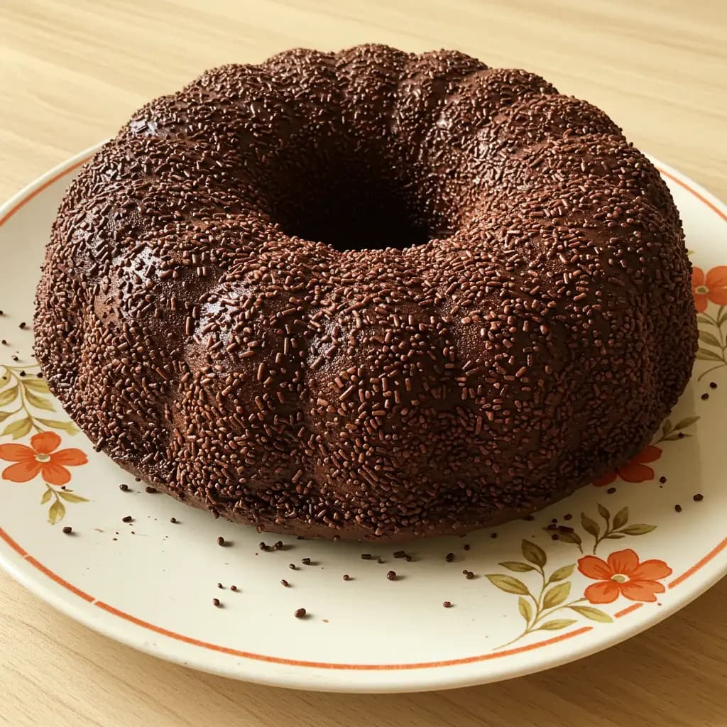 Receita de Brigadeirão Cremoso
