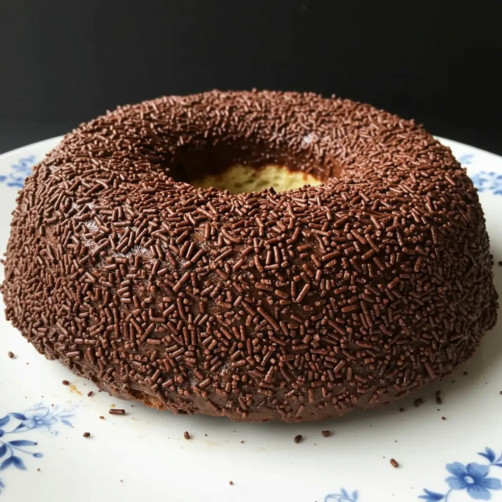 Receita de Brigadeirão Cremoso