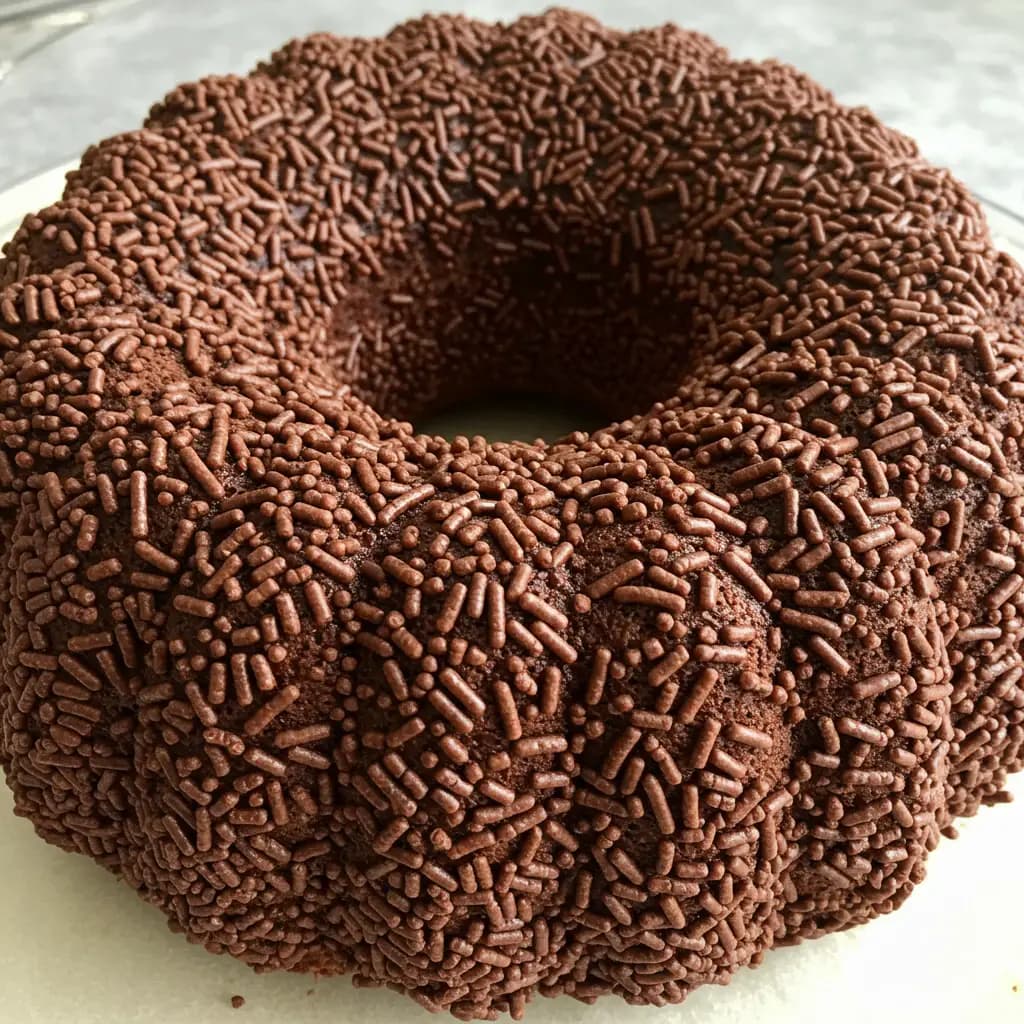 Receita de Brigadeirão Tradicional