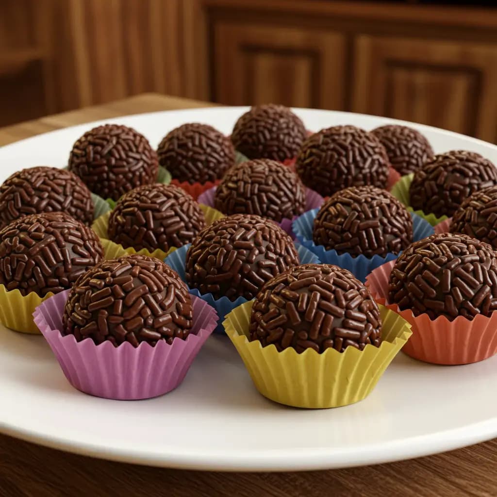 Receita de Brigadeiro caseiro