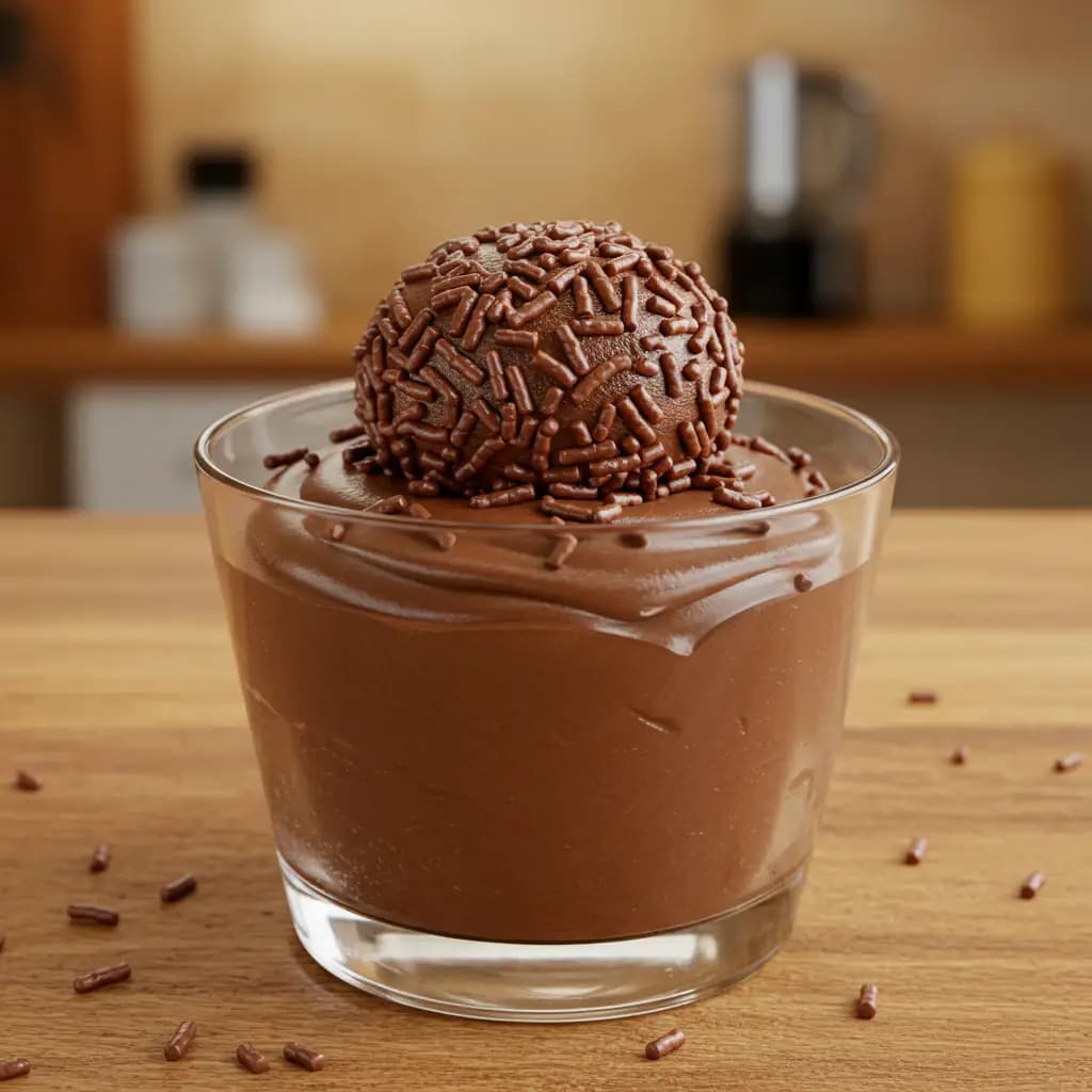Receita de Brigadeiro de colher