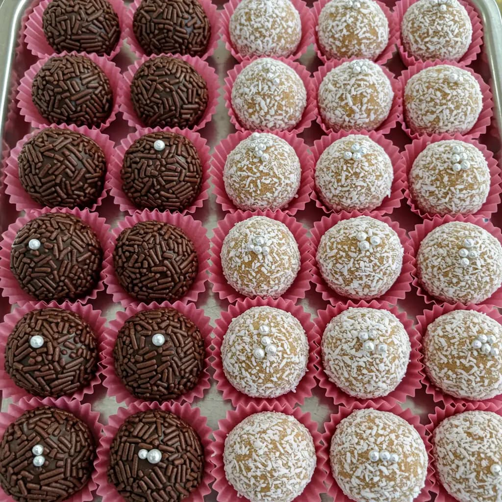 Receita de Brigadeiro de festa