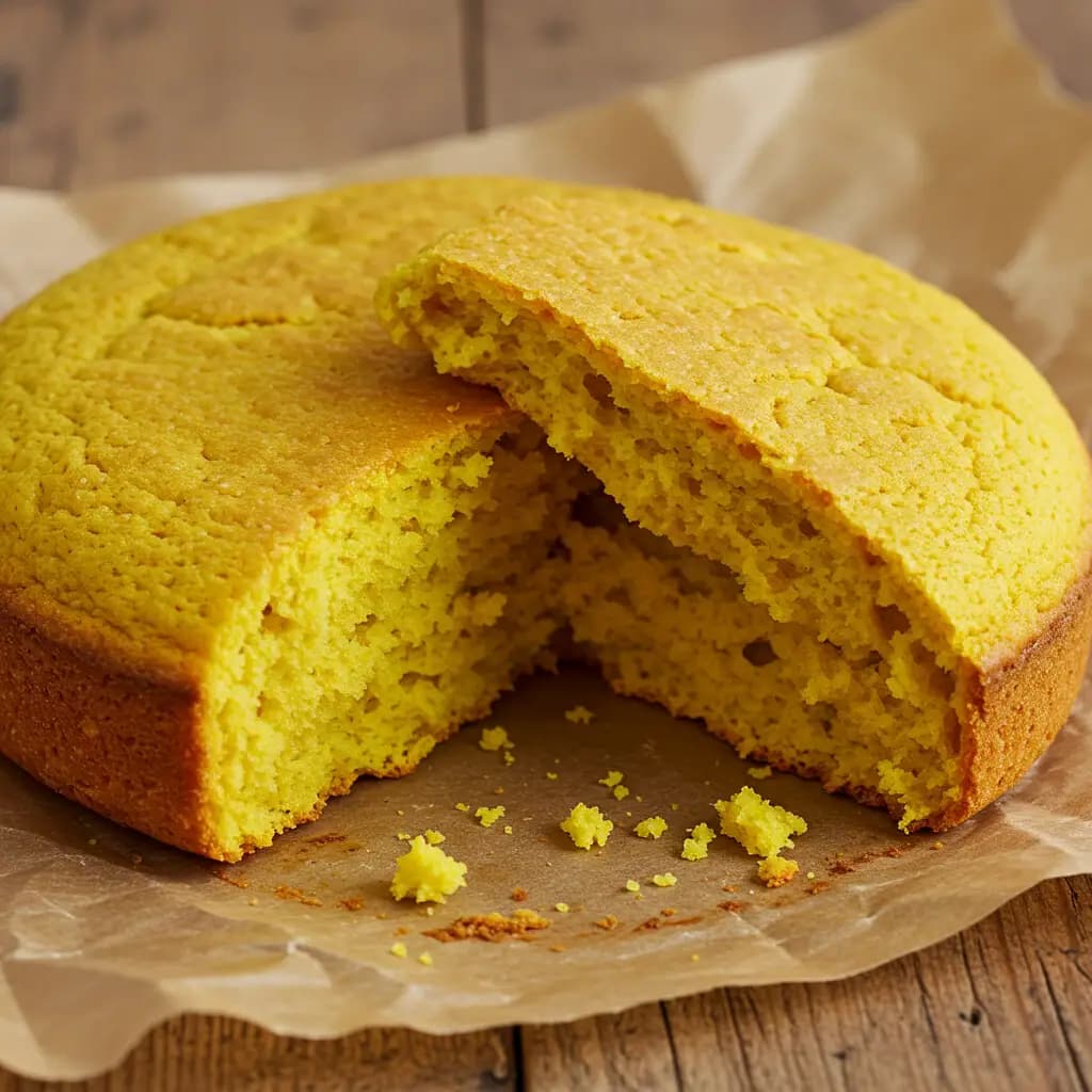 Receita de Broa de Fubá Simples