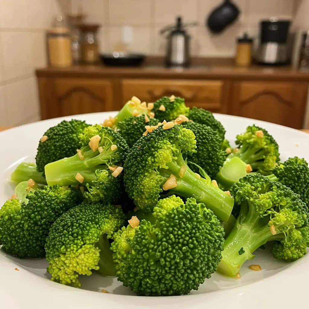 Receita de Brócolis refogado