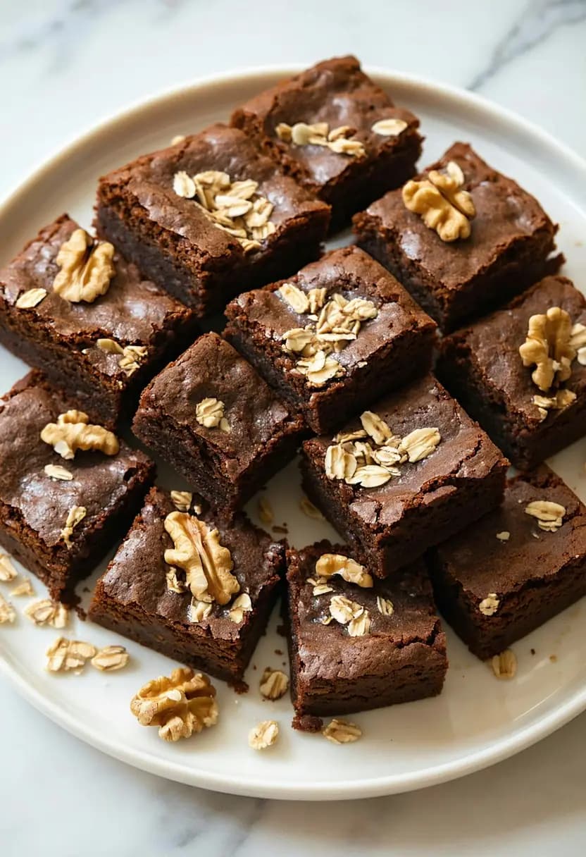 Receita de Brownie Fit de Aveia