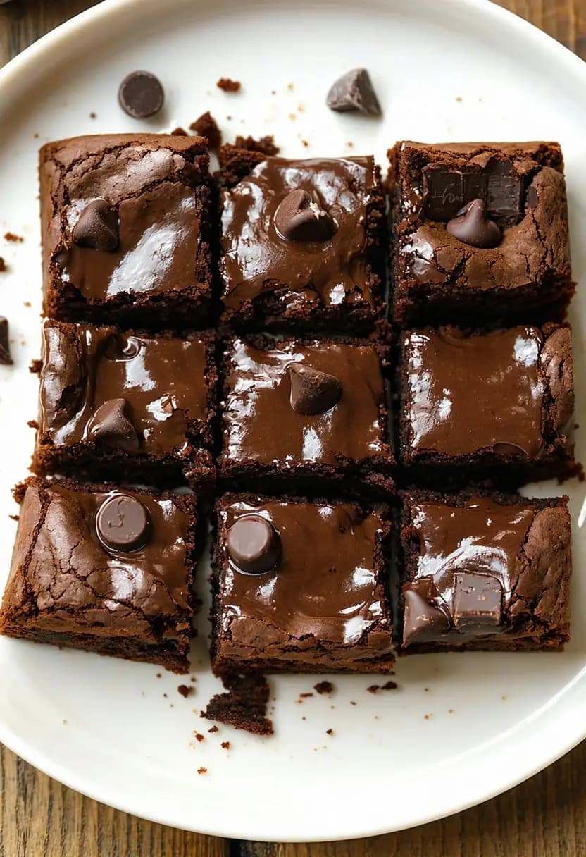 Receita de Brownie Fit de Chocolate