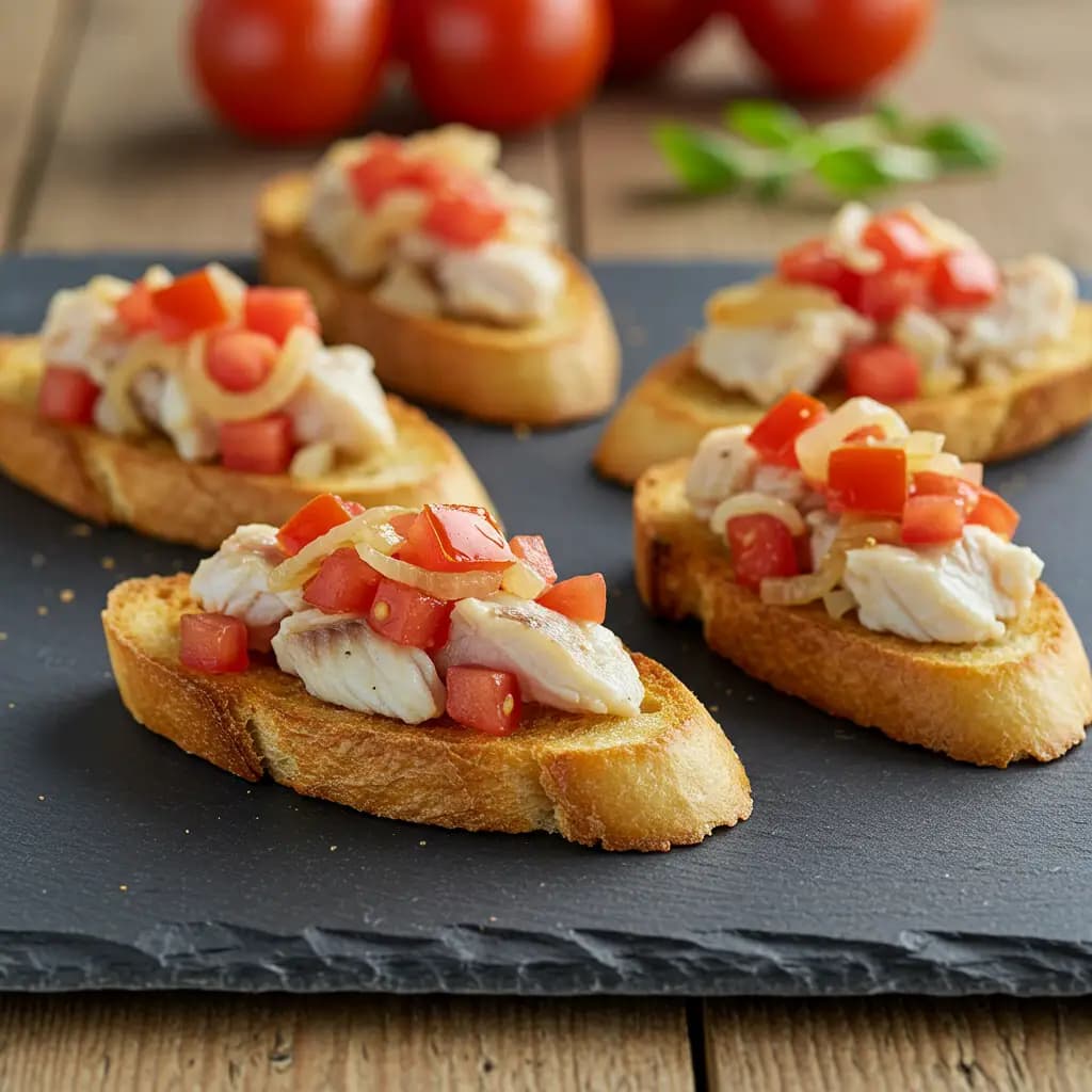 Receita de Bruschetta de Atum