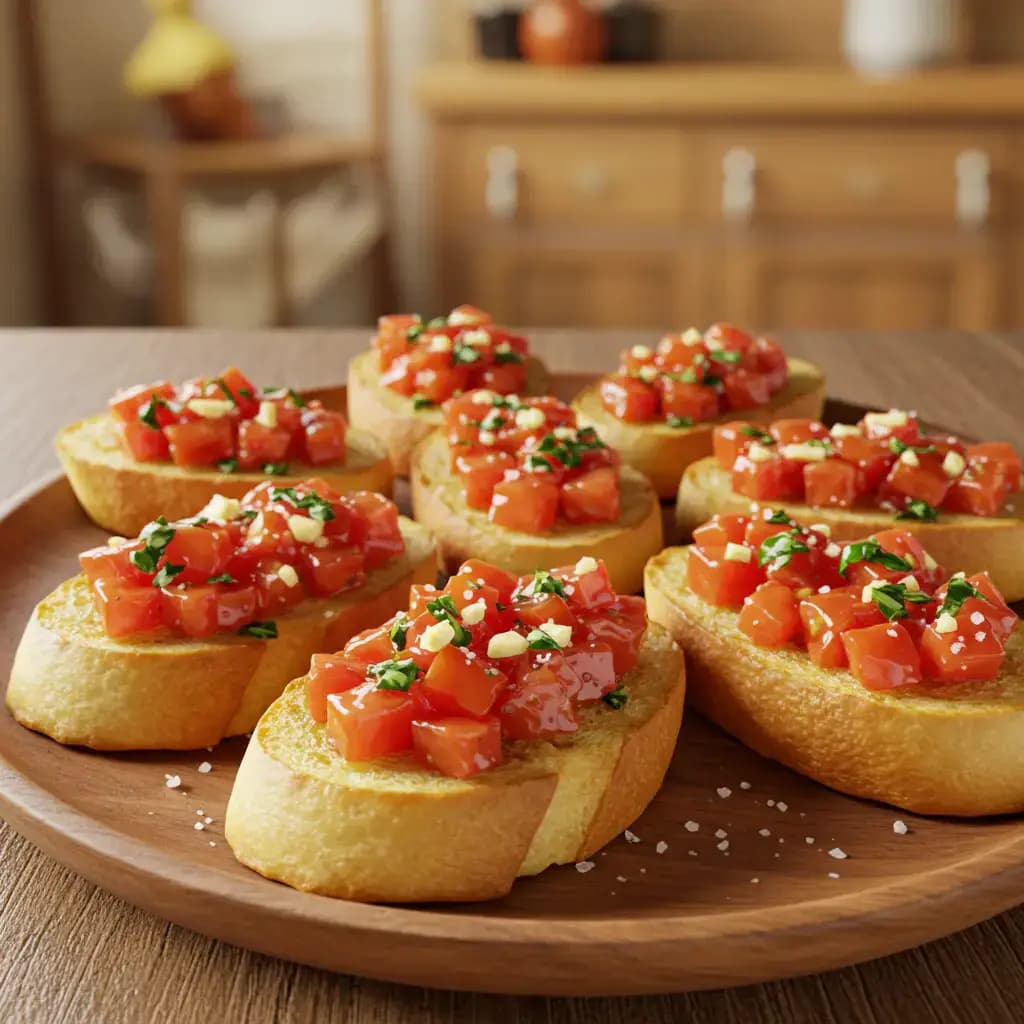 Receita de Bruschetta