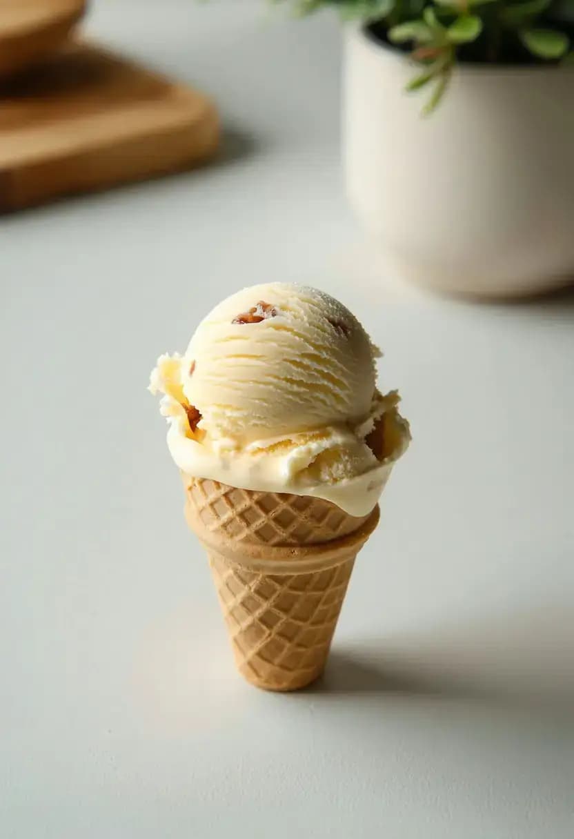 Receita de Sorvete de Nozes Pecan