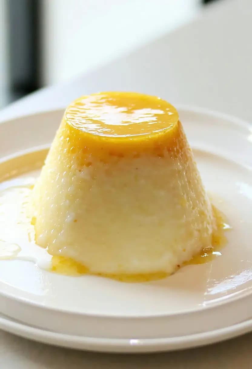 Receita de Pudim de Leite Azedo