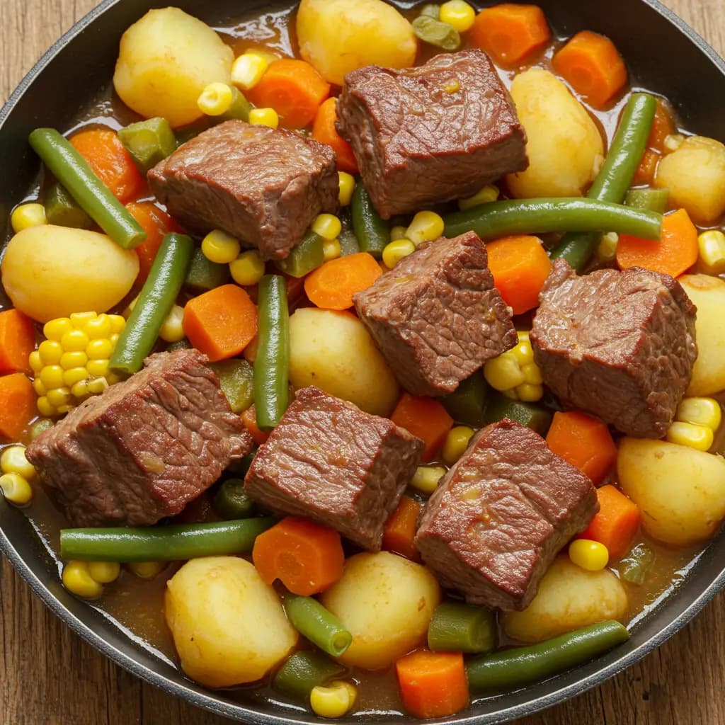 Receita de Cabrito à Jardineira