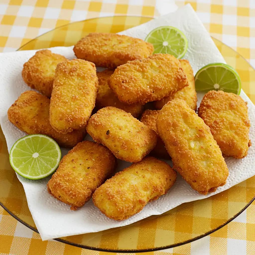 Receita de Cação Empanado