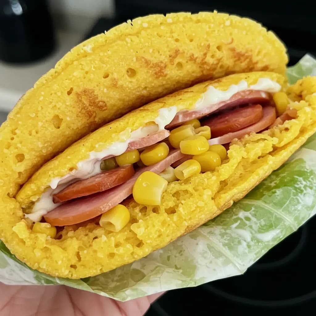 Receita de Cachapas de Milho