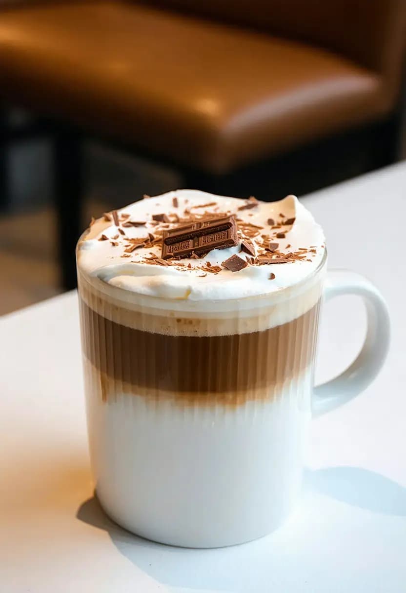 Receita de Café Cremoso com Chocolate