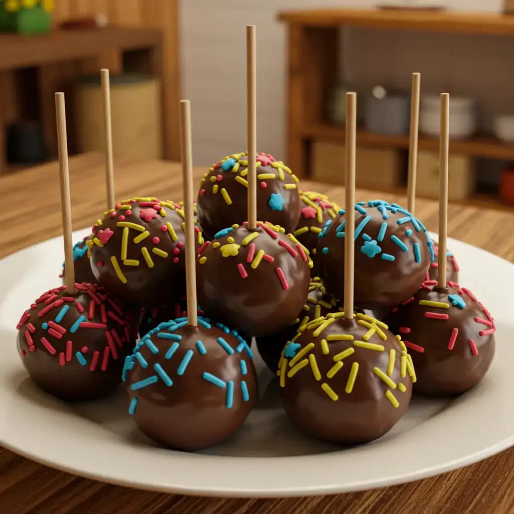 Receita de Cake Pop