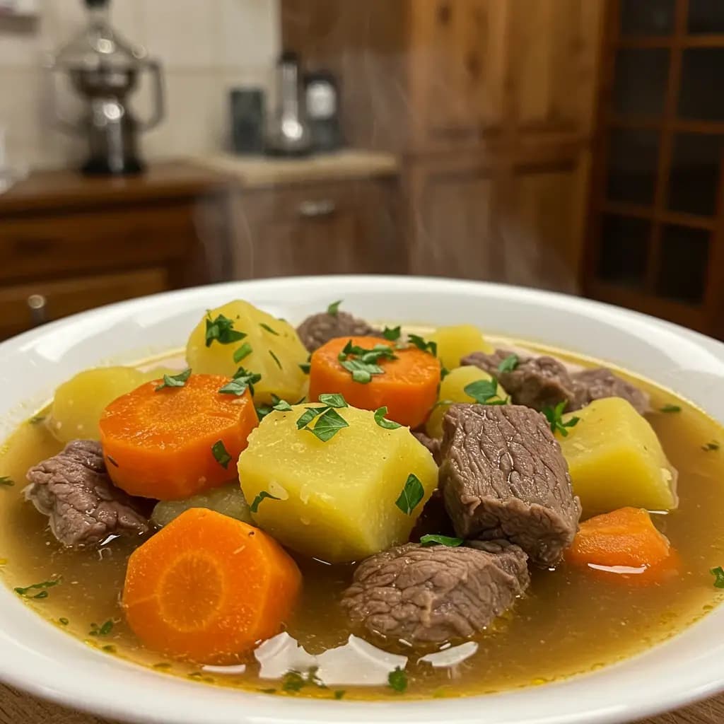 Receita de Caldo de vaca atolada