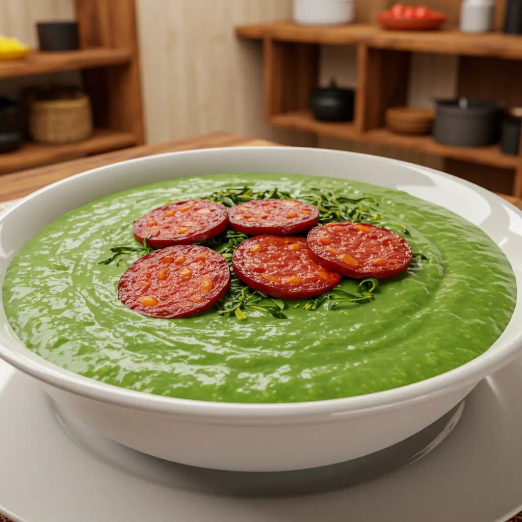 Receita de Caldo verde