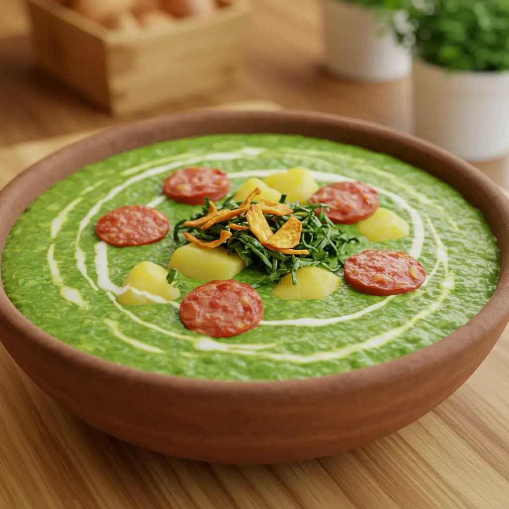 Receita de Caldo verde fácil