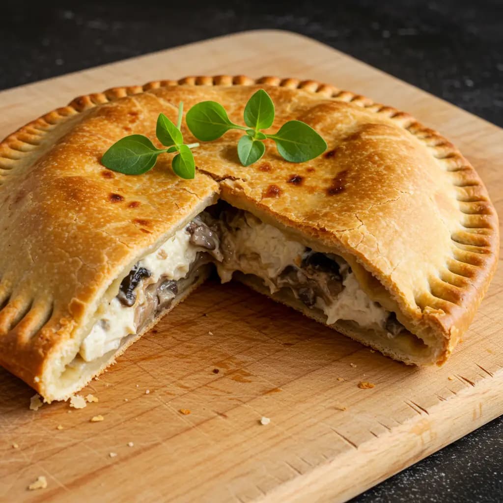 Receita de Calzone Caseiro