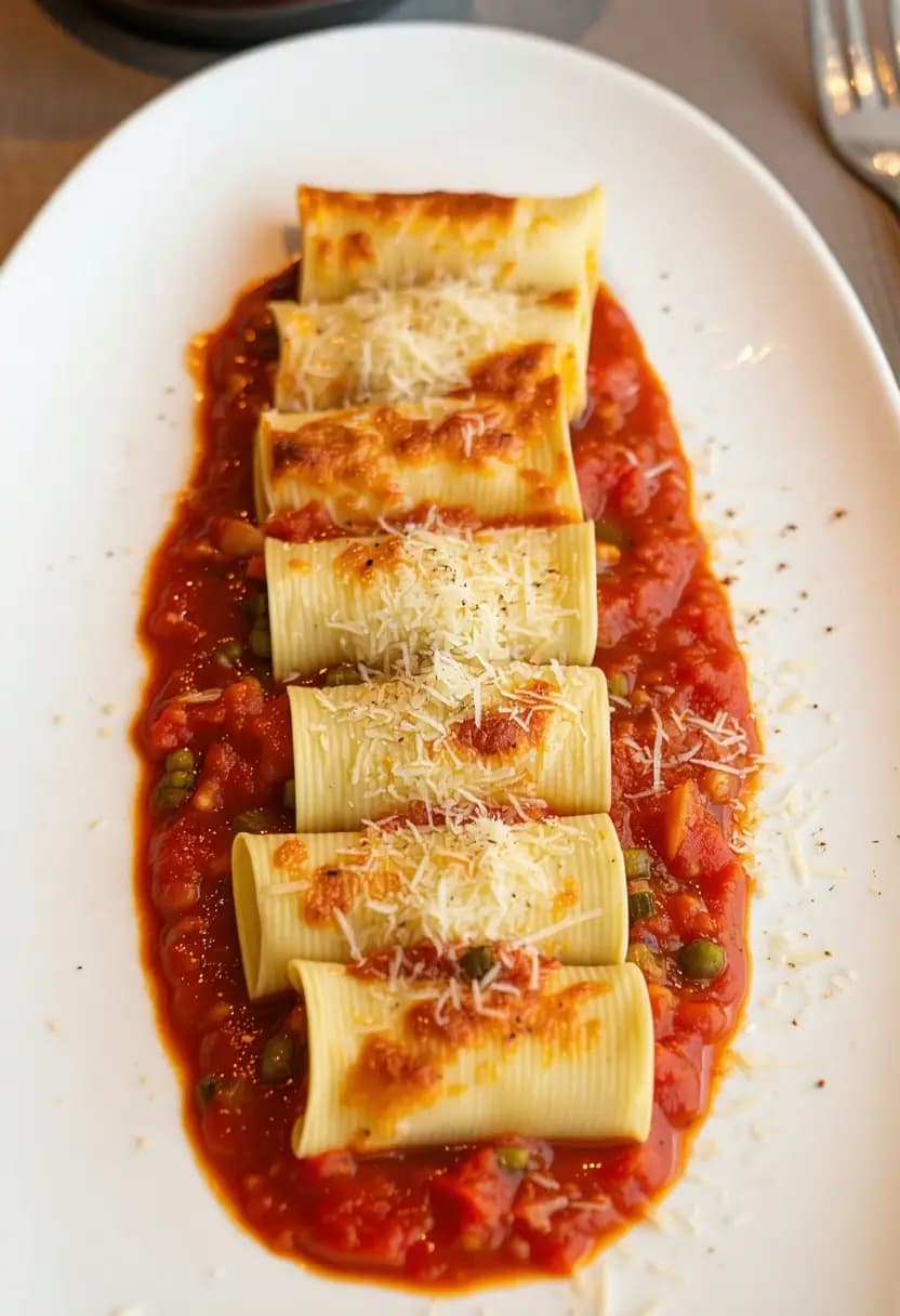 Receita de Canelone de Ricota