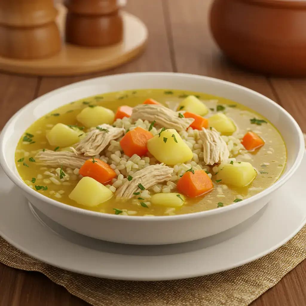 Receita de Canja de galinha