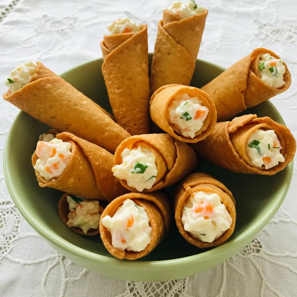 Receita de Canudinhos de Salpicão