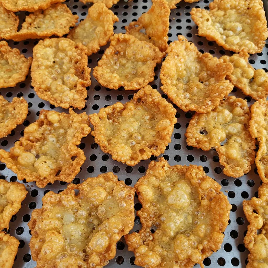 Receita de Cará chips