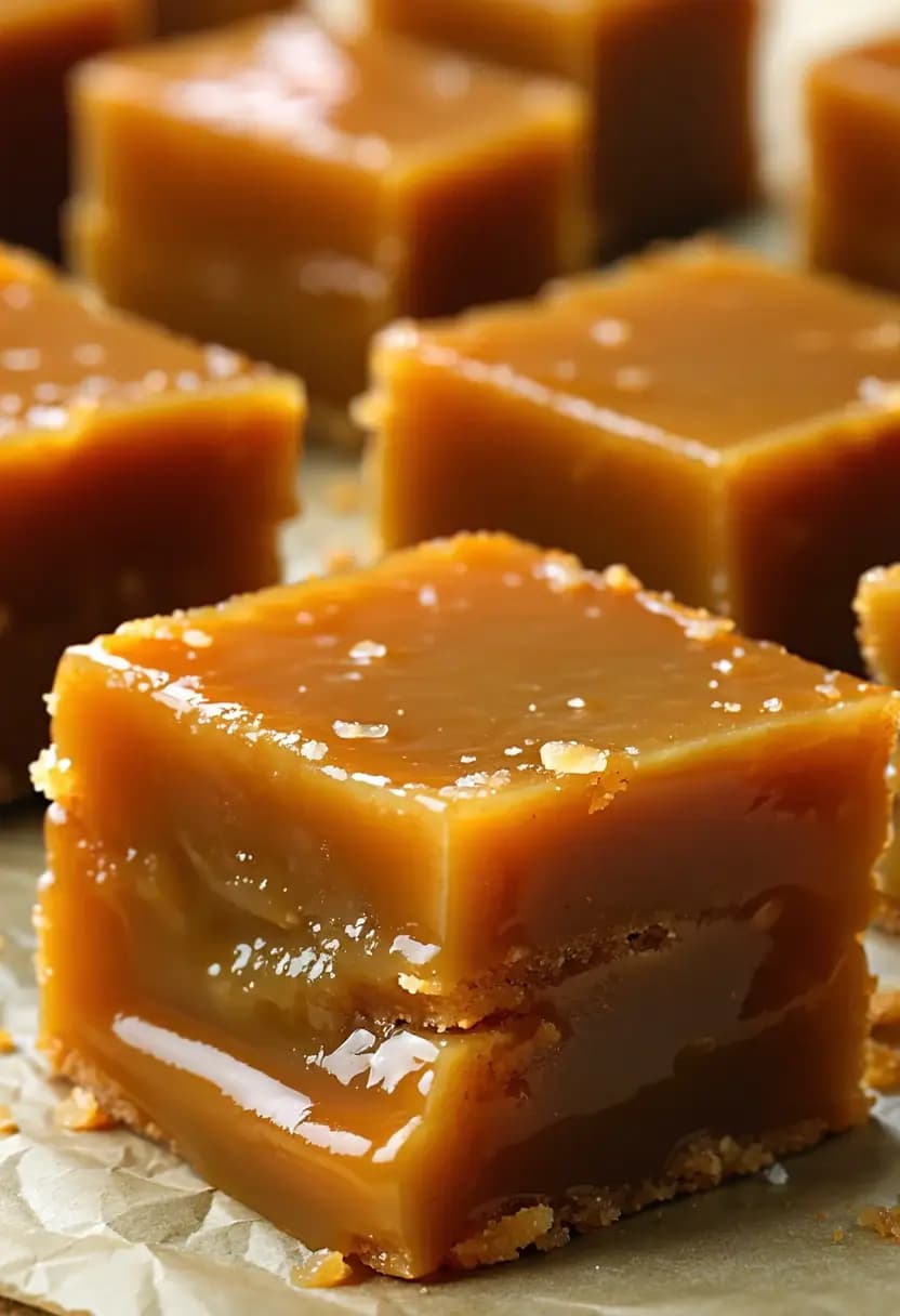Receita de Quadrados de Caramelo