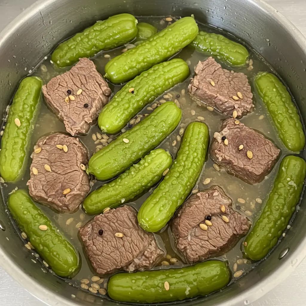 Receita de Carne com Maxixe