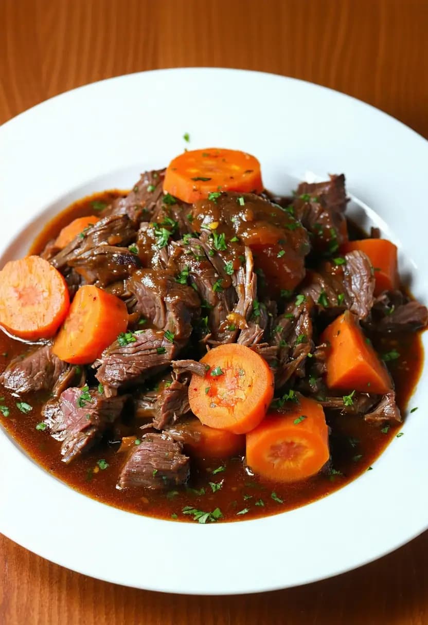Receita de Carne de Panela com Cenoura