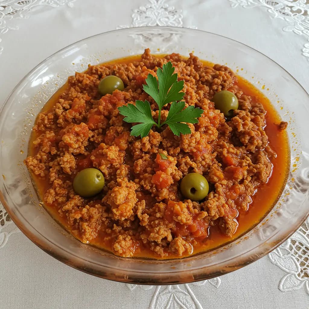 Receita de Carne Moída ao Molho