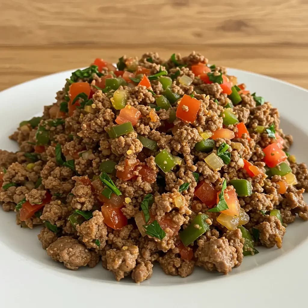 Receita de Carne moída simples
