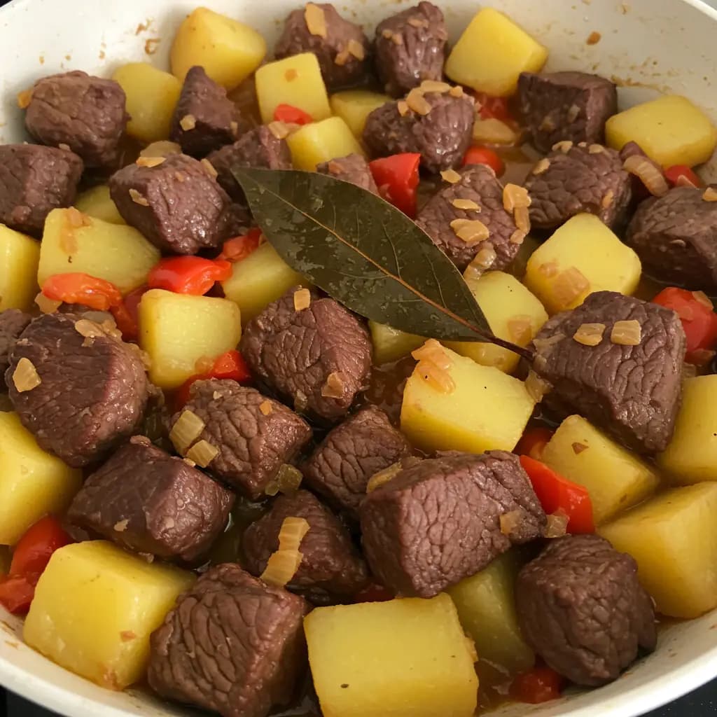 Receita de Carne-Seca Acebolada