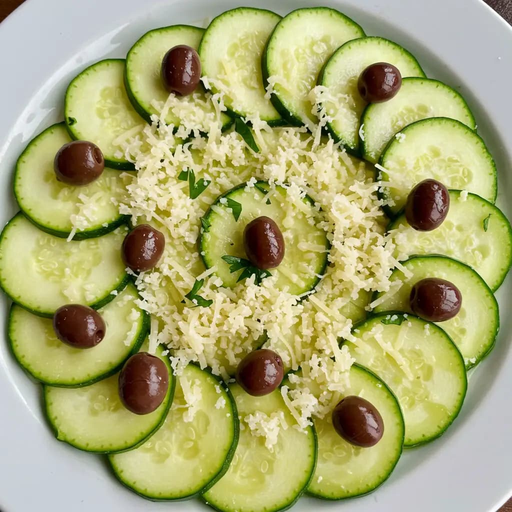 Receita de Carpaccio de abobrinha