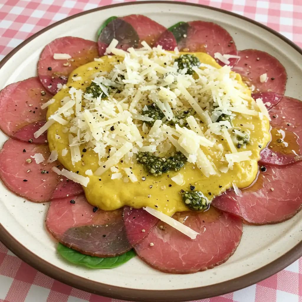 Receita de Carpaccio de Lagarto