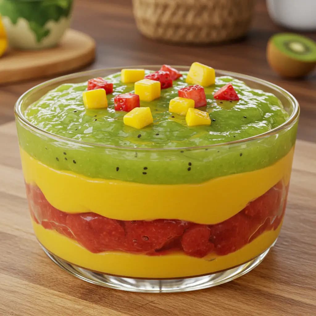 Receita de Cascata tricolor