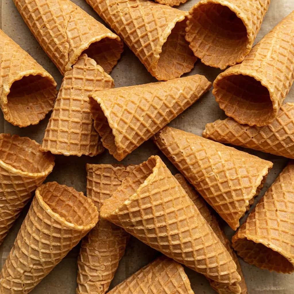 Receita de Casquinha de sorvete