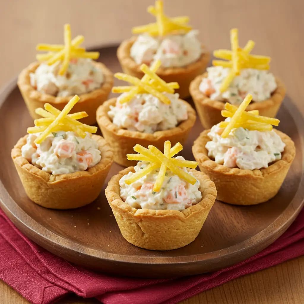 Receita de Cestinhas de Salpicão