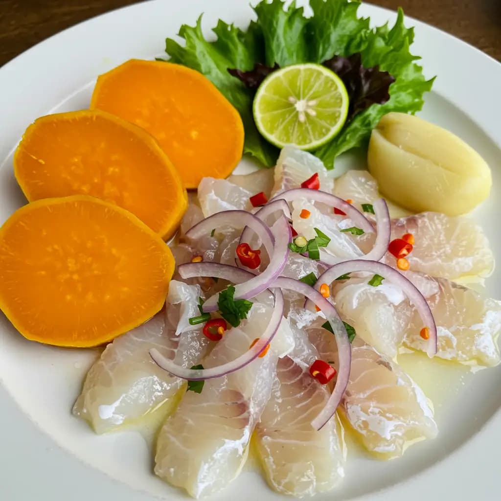 Receita de Ceviche Peruano