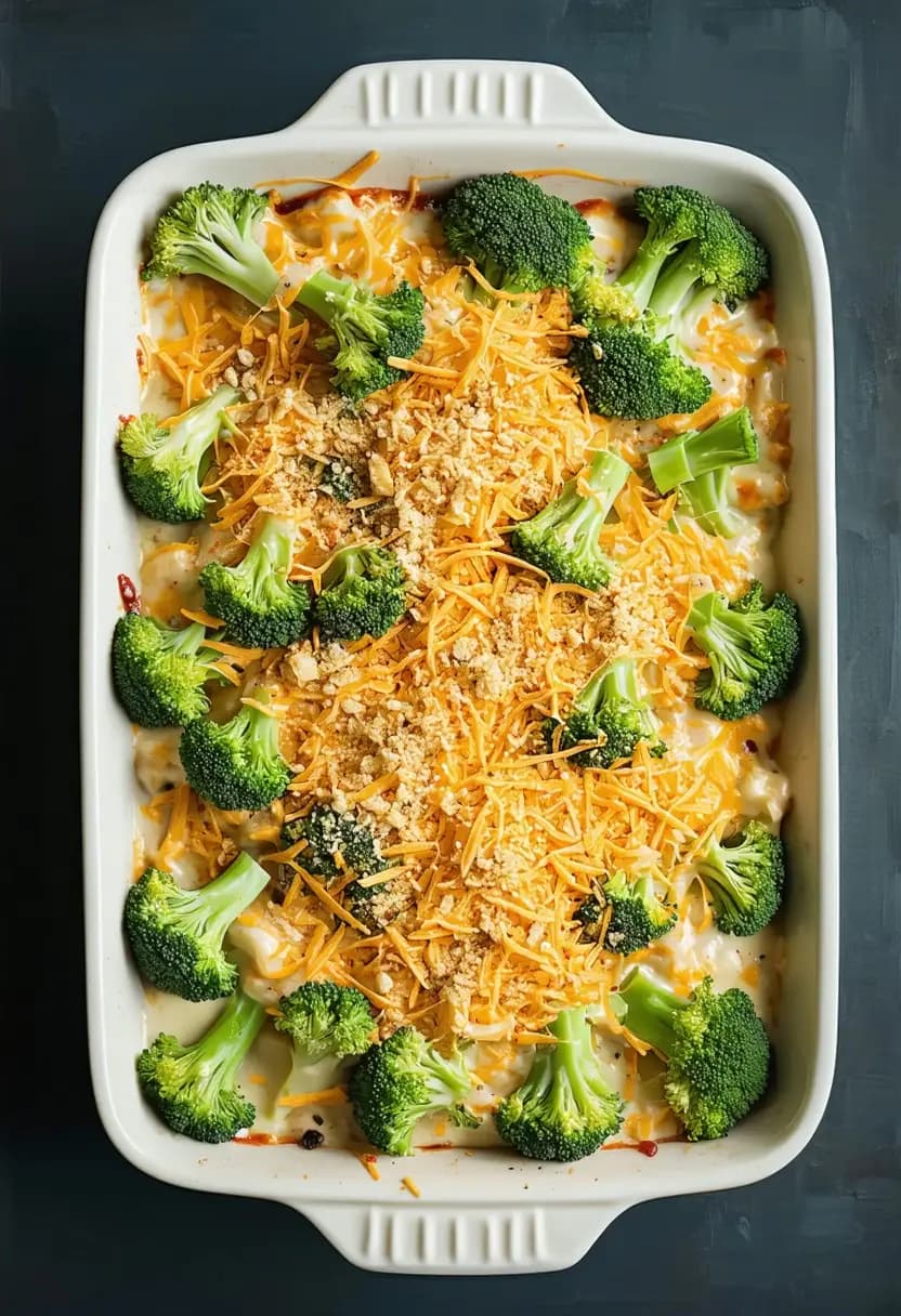 Receita de Casserola de Brócolis com Queijo
