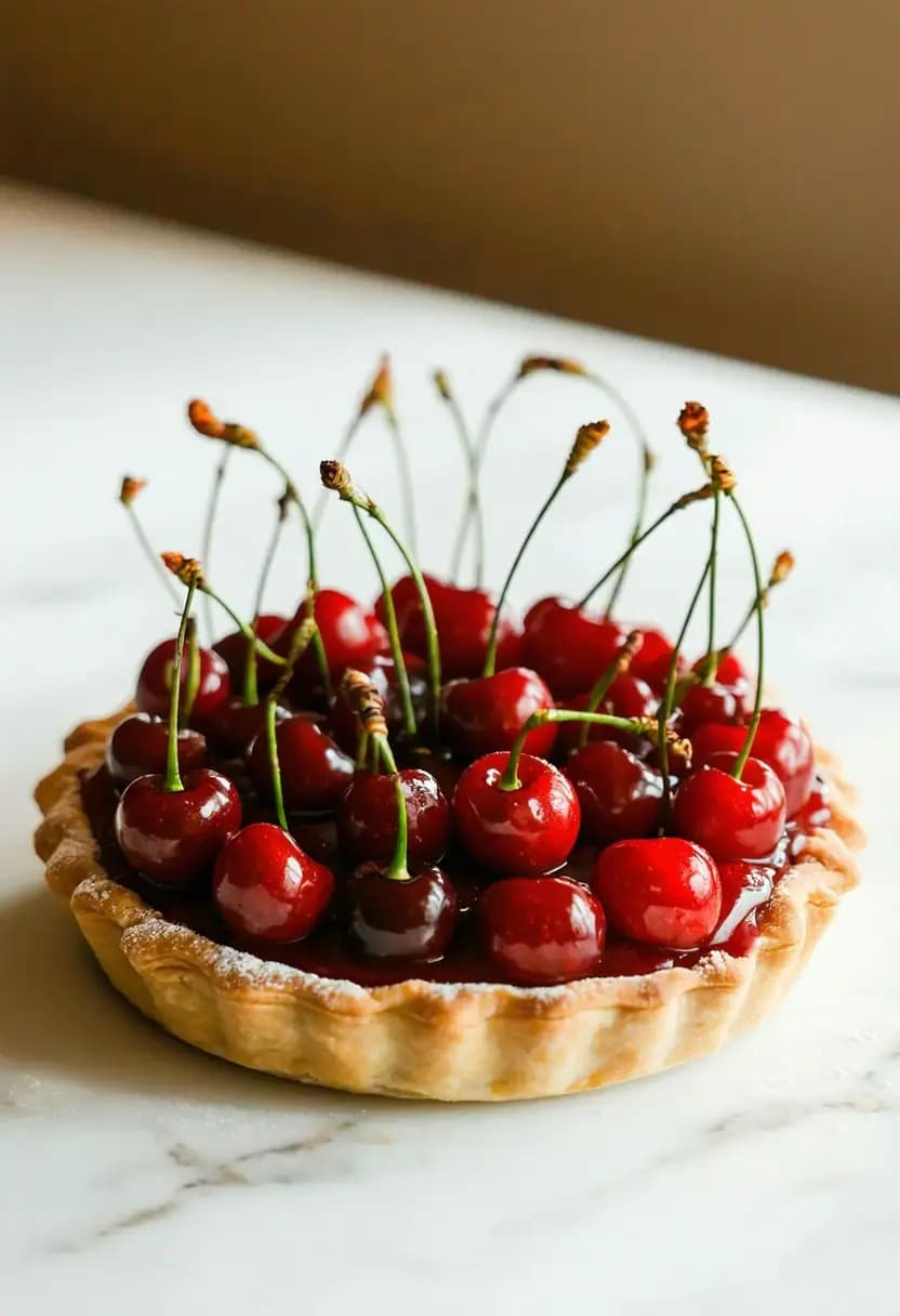 Receita de Torta de Cereja