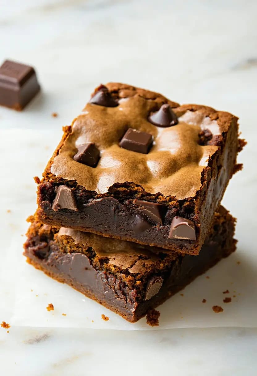 Receita de Brownies Mastigáveis