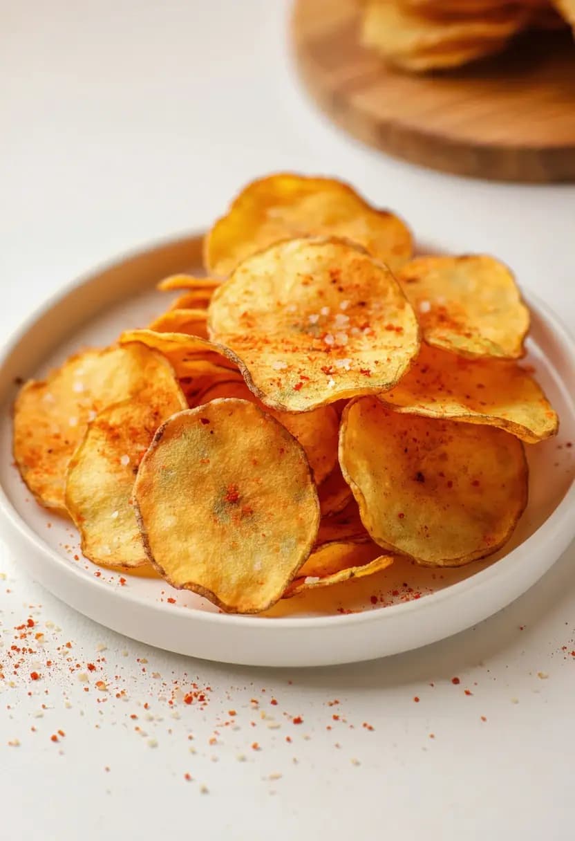 Receita de Chips de Batata Doce Crocantes
