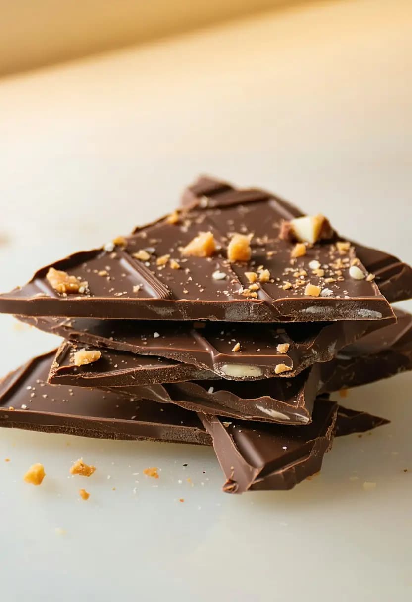 Receita de Bark de Chocolate